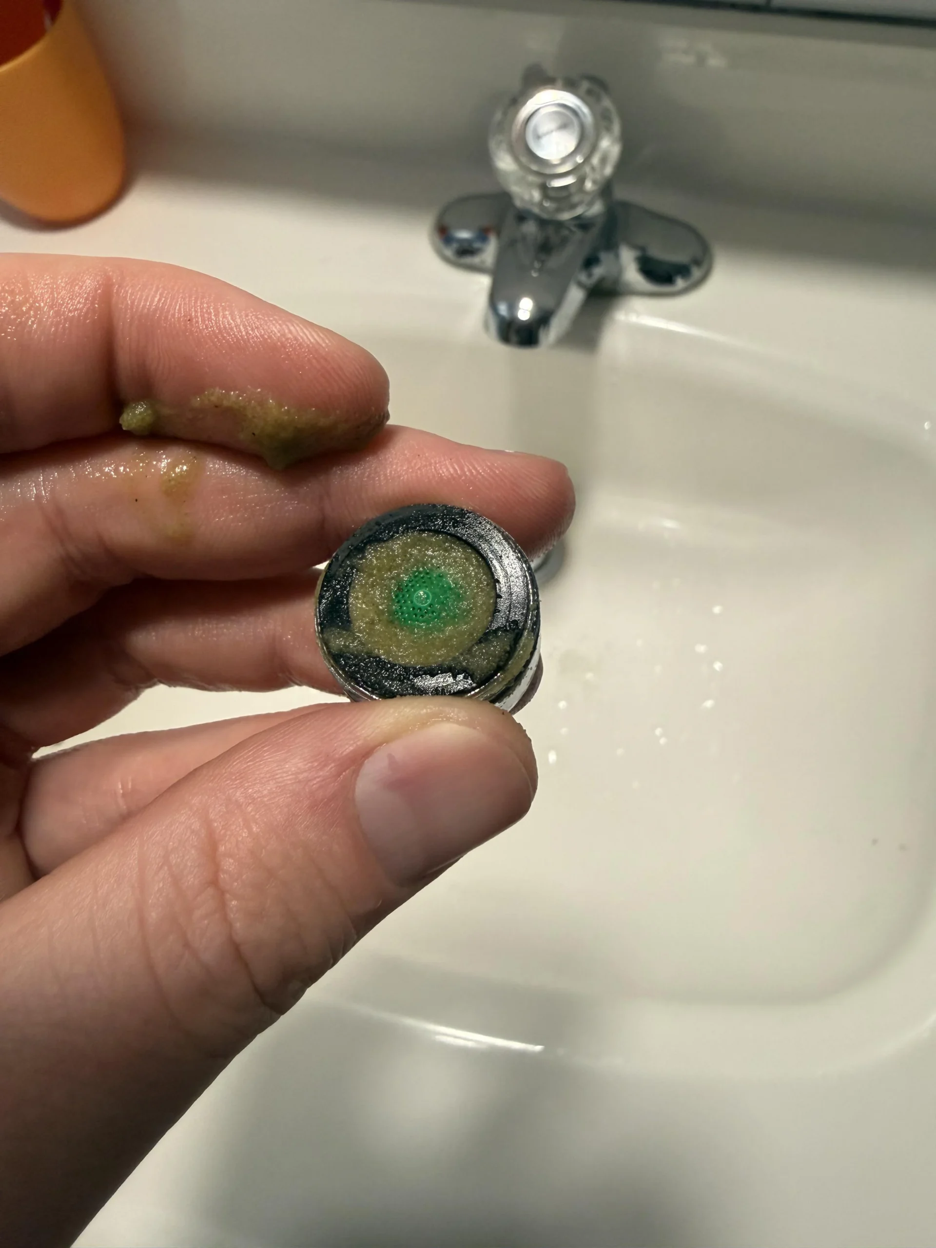 What sediment in aerators really tells you